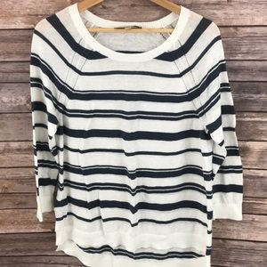 Loft boat neck top